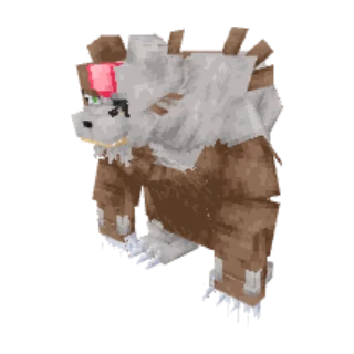 In-game model of Ursaluna Bloodmoon form