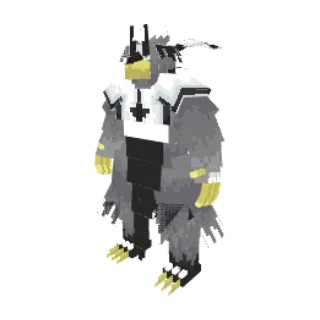 In-game model of Urshifu Rapid-Strike form