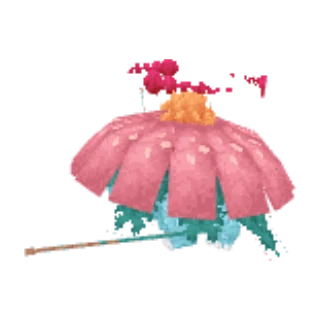 In-game model of Venusaur Gmax form