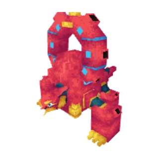 In-game model of Volcanion