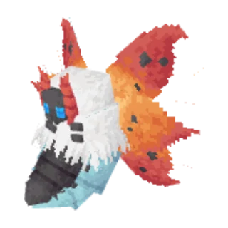 In-game model of Volcarona
