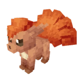 In-game model of Vulpix