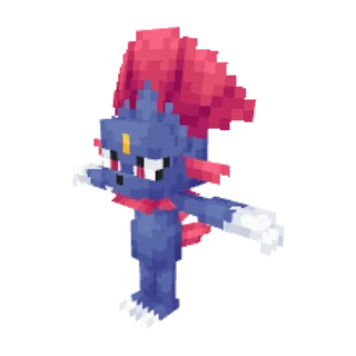 In-game model of Weavile