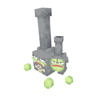 In-game model of Weezing Galar form