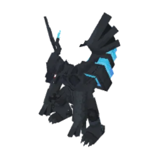 In-game model of Zekrom