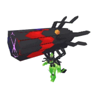 In-game model of Zygarde Mega form