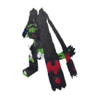 In-game model of Zygarde Complete form